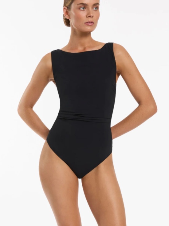 Jets Other - Jets australia sz US 6 black boat neck one piece swimsuit